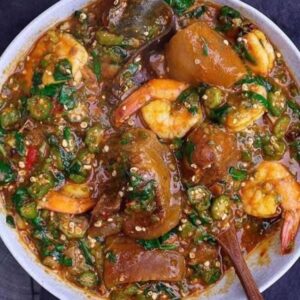 Nigerian Okra soup in scarborough - Toronto