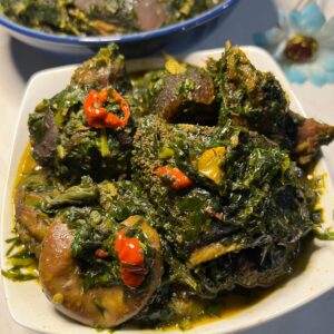 Nigerian Vegetable soup in scarborough - Toronto