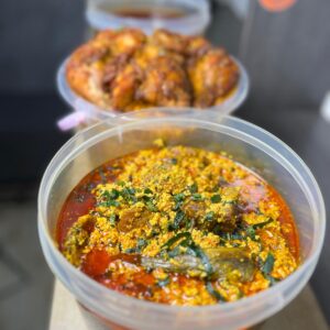 Nigerian Egusi soup in Scarborough - Toronto