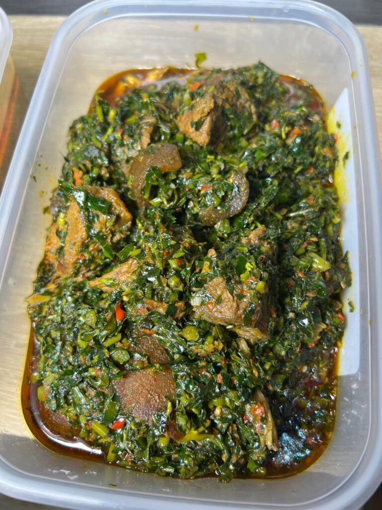 Nigerian vegetable soup in Scarborough