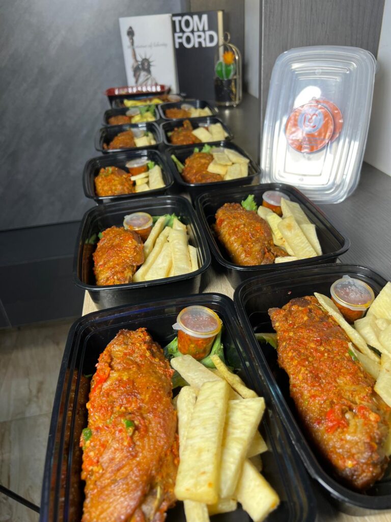 Nigerian peppered turkey and yam in Scarborough