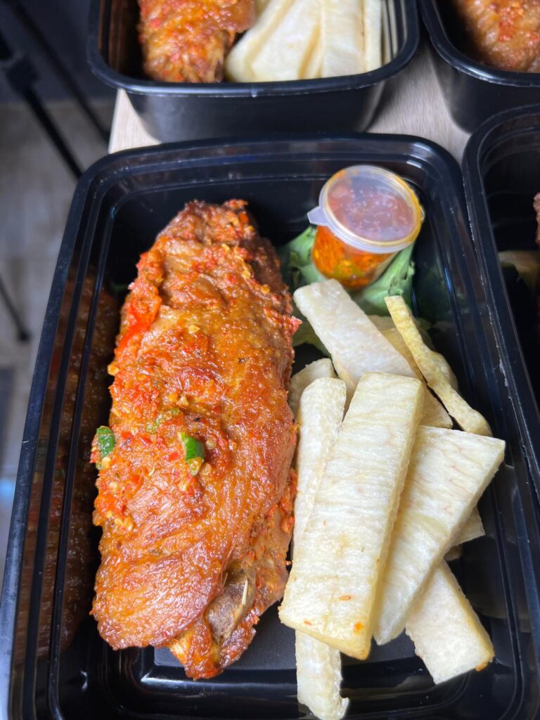 Nigerian peppered turkey and yam in Scarborough