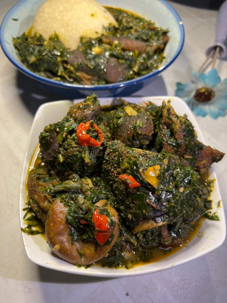 Nigerian vegetable soup in Scarborough