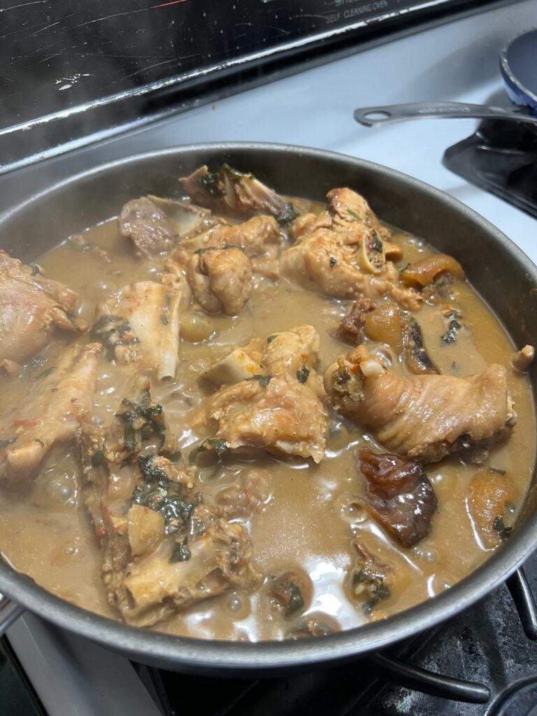 Nigerian Ofe nsala in Scarborough