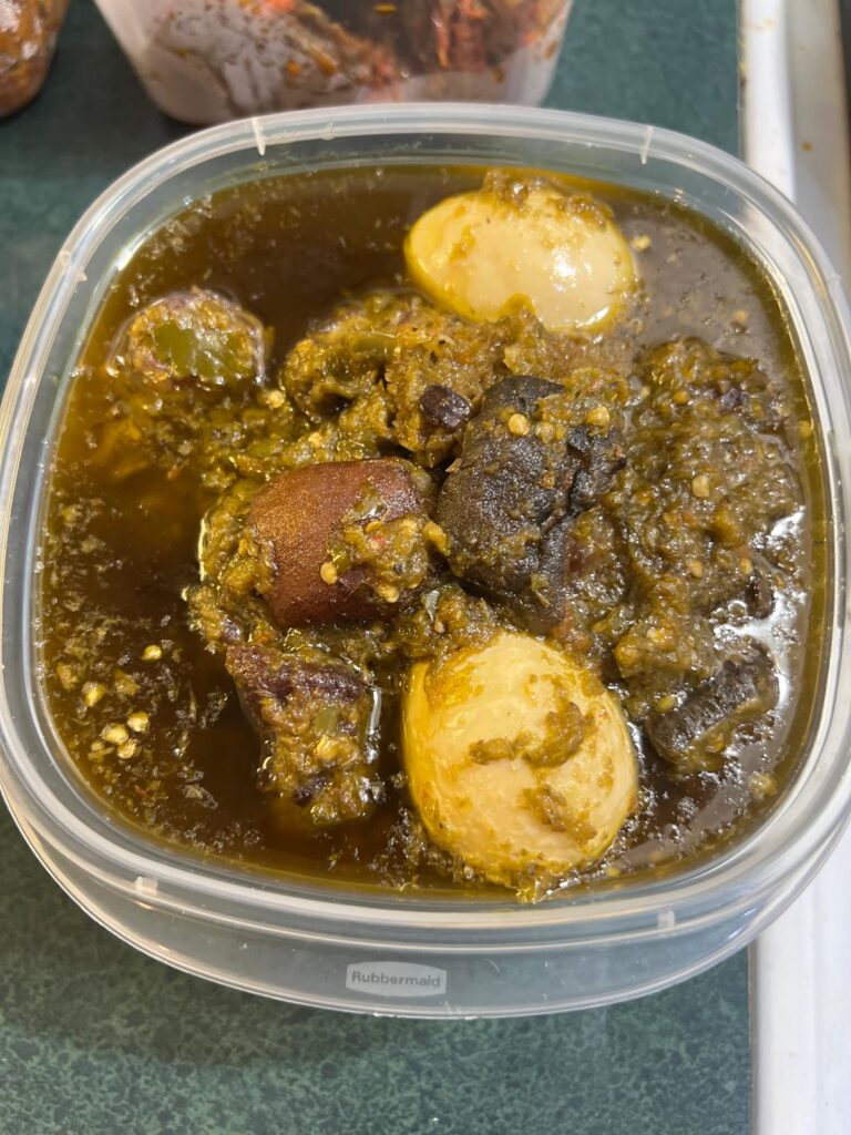 Nigerian ofada sauce in Scarborough